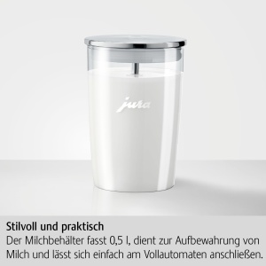 Recipient pentru lapte Jura 72570 din sticla 05L compatibil espressoare automate - Img 3