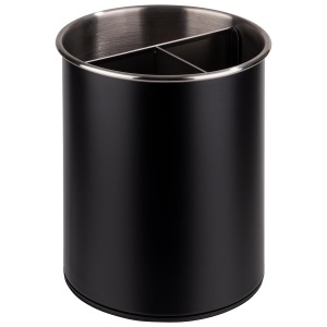 Recipient rotativ pentru tacamuri APS 11748, inox, 13 cm diametru, 3 compartimente