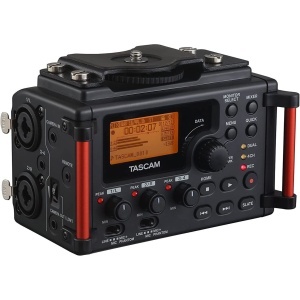 Recorder audio Tascam DR-60DmkII cu 4 canale, preamplificatoare HDDA