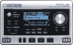 Recorder de teren BOSS BR-80 cu 8 piste, microfoane integrate, portabil - Img 6