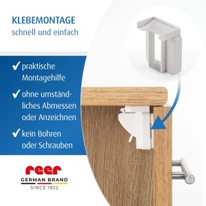 Reer Magnetschloss Set 8 Piese Siguranta Magnetica pentru Copii si Bebelusi - Img 7