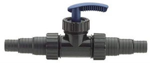 Regulator de debit Oase 56630, negru, cu 2 racorduri universale, pentru furtun 1-1