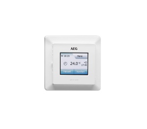 Regulator de temperatura pentru podea AEG FRTD 903 TC, touchscreen, alb