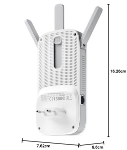 Repetitor WiFi TP-Link RE450, Dual Band AC1750Mbps, Alb - Img 6