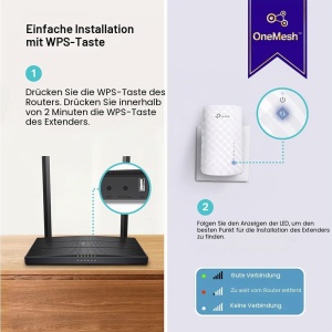 Repetor Wi-Fi TP-Link RE190 AC750, Dual Band 750 Mbps, Plug Play - Img 8