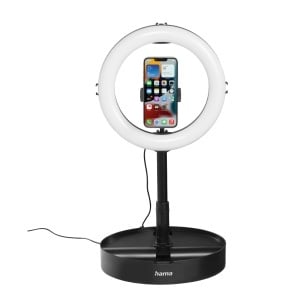 Ringlicht LED Hama SpotLight FoldUp 102 II, 10,2, 128 LED-uri, negru - Img 2