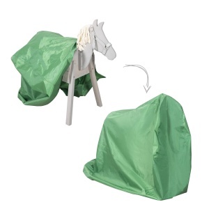 Roba Abdeckplane pentru cai de exterior 456038TEGA si 456022TEGA, verde, 123x153x63 cm