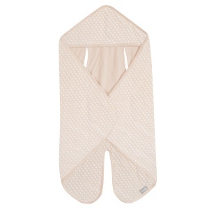 Roba Baby Frosty Almond Paturica Bio-Bumbac GOTS pentru Carucior si Scoica Auto Beige