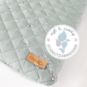 Roba Laufgitter Hexagonal cu Inlay Verde - 3 Niveluri de Inaltime - Mobil cu Roti - Alb - Img 5