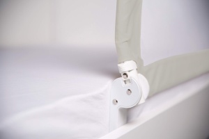 Roba Protectie Pat Klipp-Klapp 150 cm, Inaltime 51 cm, Culoare Gri - Img 5