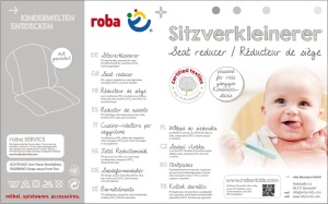 Roba Sitzverkleinerer Adam Eule Gri - Perna pentru Scaun de Masa cu Design Ergonomic - Img 5