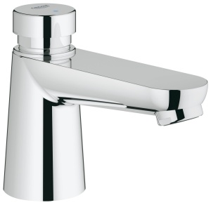 Robinet de baie Grohe Euroeco CT - Ventil cu autoinchidere, DN 15, crom