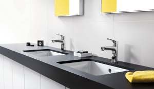 Robinet de baie Hansgrohe Focus, inaltime 100mm, debit redus 3.5 lmin, crom - Img 3