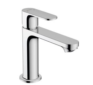 Robinet de baie hansgrohe Rebris S, crom, economisire apa, inaltime 109 mm - Img 4