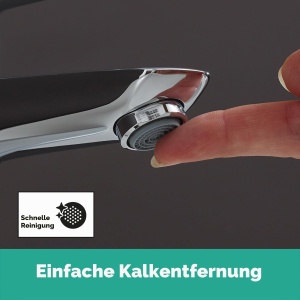 Robinet de baie hansgrohe Talis E, inaltime 110 mm, crom, cu sistem EcoSmart - Img 9