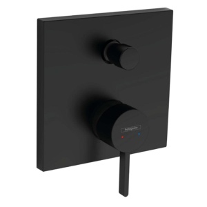 Robinet de cada hansgrohe Finoris, 2 functii, Negru mat