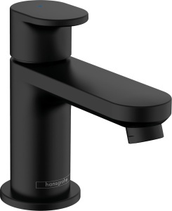 Robinet pentru chiuveta hansgrohe Vernis Blend, Kaltwasser, Mattschwarz, EcoSmart