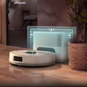 Robot aspirator Cecotec Conga Y80 Pearl cu functie mop, 25.000 Pa - Img 4