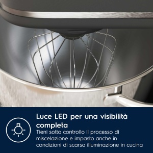 Robot de bucatarie Electrolux Planetaria Robot de bucatarie multifunctional, E6KM1-4PPT, masina de asistent de bucatarie - Img 6