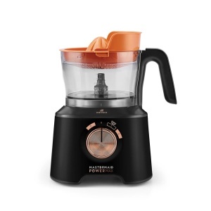 Robot de bucatarie Karaca Mastermaid Power Max 11 in 1 Black Copper 2500W - Img 3