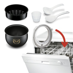 Robot de bucatarie Moulinex MaxiChef Advanced, 5L, 750W, Alb - Img 9