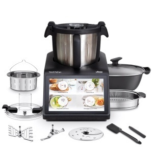 Robot de bucatarie multifunctional Ufesa TotalChef RK10, 2400W, 4.5L, ecran tactil 10, WiFi