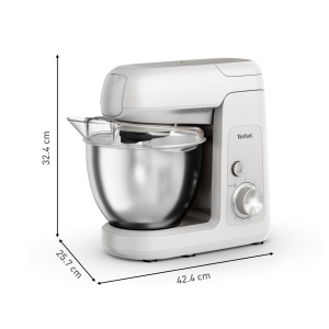 Robot de bucatarie Tefal Bake Partner QB525B38 1100 W 46 L Argintiu Set complet pentru copt - Img 8