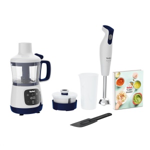 Robot de bucatarie Tefal HB55W4 Yummy Gourmet, 1000 ml, albalbastru