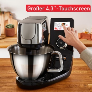 Robot de bucatarie Tefal I-Coach Touch QB950D37, 1200 W, 21 programe automate, negrusilver - Img 5