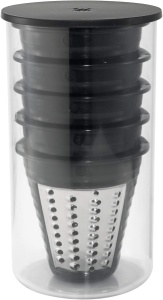 Robot de bucatarie WMF Kuchenminis, 150W, 5 cutite, inox Cromargan, cutie salata to-go - Img 8