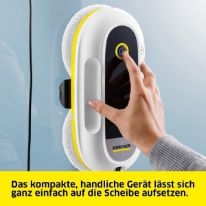 Robot de curatat geamuri KARCHER RCW 2 Extra, 5 moduri de curatare, 70 ml rezervor - Img 4