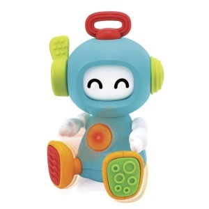 Robot de jucarie Infantino cu melodii si lumini, multicolor