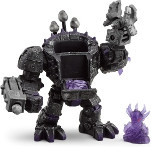 Robot de lupta Schleich ELDRADOR Schatten Master cu 17 piese, mobilitate si accesorii - Img 7