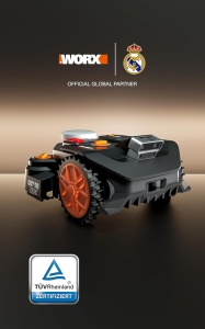 Robot de tuns iarba WORX Landroid Vision WR306E, 600 m, navigare RTK, control prin aplicatie - Img 2