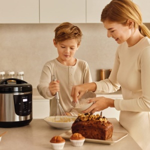 Robot multifunctional de bucatarie NEWCOOK capacitate 5L 8 meniuri presetate functie de mentinere la cald - Img 7
