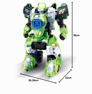 Robot T-Rex VTech Switch and Go Dinos cu telecomanda, 3-8 ani - Img 5