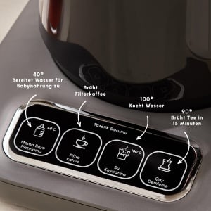 Robotea Pro Karaca 4-in-1, 2500W, 0.8L, Gri Space - Img 7