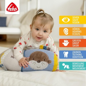 Rola de joaca pentru bebelusi Fehn Otter - Design amuzant, cu functii de joaca - Img 2