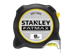 Rola de masurare STANLEY FATMAX XTREME 8m, cu frana de deget, latime 32mm - Img 3