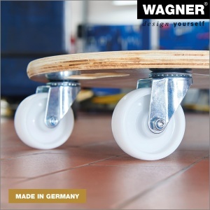 Rola de transport WAGNER MM 1108, 300 kg, 38 cm, cu maner - Img 5