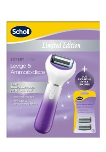 Rola electrica pedichiura Scholl ExpertCare 2in1, editie limitata, cu capete interschimbabile
