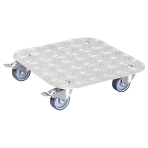Rola pentru plante WAGNER Alaska 29 x 29 cm, aluminiu, 100 kg, 4 roti
