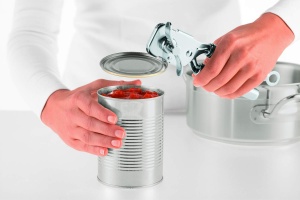 Rosle Zangen Dosenoffner din Otel Inoxidabil 1810 Ergonomic fara Margini Ascutite - Img 3