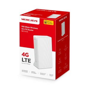 Router 4G Mercusys MB110-4G, 150 Mbps, WLAN 2.4GHz, Plug and Play - Img 7