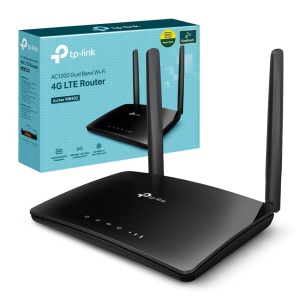 Router 4G TP-Link Archer MR402, Dual-Band AC1200, 150 Mbits, 4 Porturi