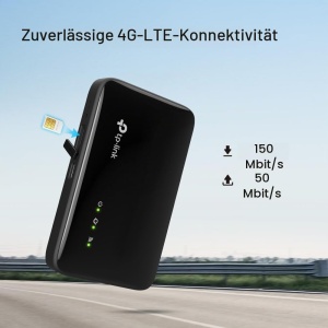 Router mobil TP-Link M7005 4G LTE Wi-Fi 6, 150 Mbits Download - Img 5