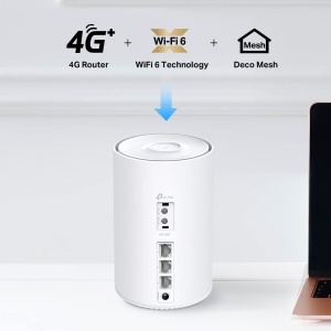 Router TP-Link Deco X1500-4G, 4G, Wi-Fi 6 AX1500, 3 porturi Gigabit - Img 4