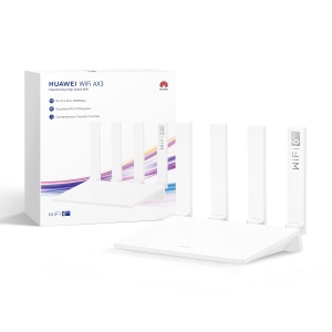 Router WiFi HUAWEI AX3 New, Wi-Fi 6, 3000 Mbits, alb