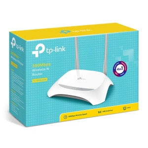 Router WLAN TP-Link TL-WR840N, 300 Mbits, 2 antene externe, albnegru - Img 5
