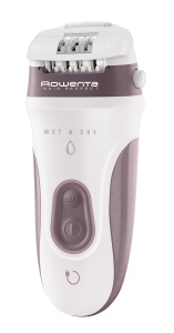 Rowenta Skin Respect EP8060F0 Fara fir si poate fi folosit sub apa, 24 de pensete cu cap de peeling si aparat de ras, accesoriu axila, cap de tuns cu perie de curatare si punga cosmetica - Img 3